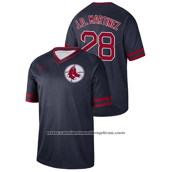 Camiseta Beisbol Hombre Boston Red Sox J.d. Martinez Cooperstown Collection Legend Azul